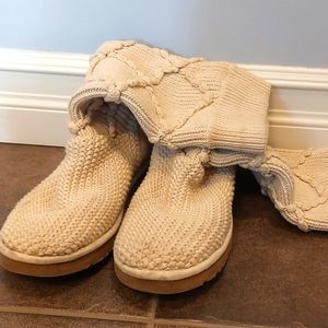 UGG Knit Boots - Size 10